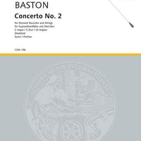 Concerto No. 2 C major - Score