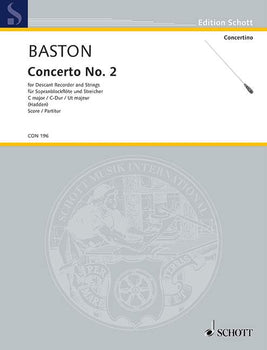 Concerto No. 2 C major - Score