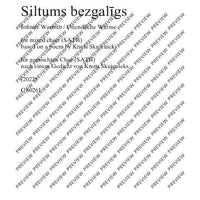 Siltums bezgaligs (Infinite Warmth / Unendliche Wärme) - Choral Score
