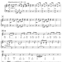 Pur Dicesti, O Bocca Bella (Gently murmur)