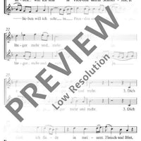 5 Weihnachtslieder - Choral Score