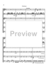 Variations on A four Note Theme - Score