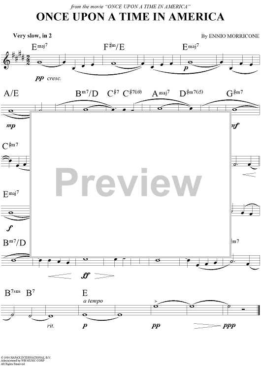 Once Upon a Time in America