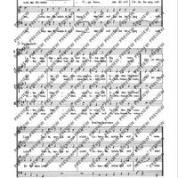 Praise the Lord, the mighty king of honor - Choral Score