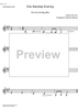 One Saturday Evening - Bb Clarinet 2
