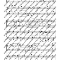 4 Klaviertrios - Score and Parts