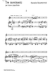 Tre movimenti - Score