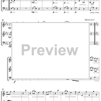 String Trio in C Major, Op.1, No. 1 - Score