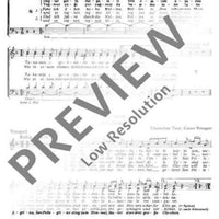 Europäische Volks- und Kinderlieder - Choral Score