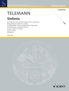 Sinfonia F Major - Score