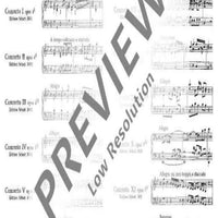 Organ Concerto No. 3 G Minor - Organ Reduction