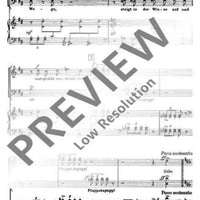 Drei Porträtstudien - Score