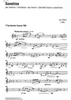 Sonatina - Bass Clarinet