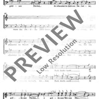 Vier Gedichte - Choral Score