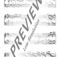 Variationen "Ich gieng einmal spatieren"