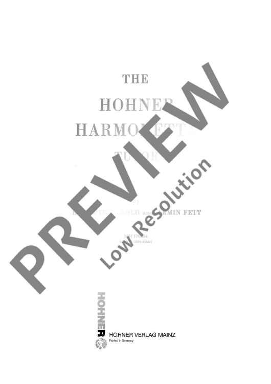 The Hohner Harmonetta Tutor