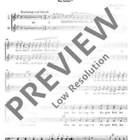 Der Hühnerdieb - Choral Score