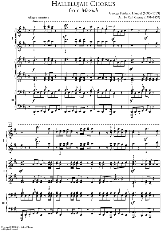 Hallelujah Chorus - from Messiah