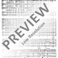 St Matthew Passion - Score