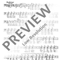 Weinlein, nun gang ein - Bass I/ii