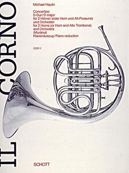 Concertino D Major - Piano Score With Solo Part