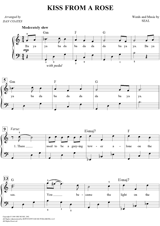 Kiss From a Rose - from the movie Batman Forever