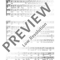 Ein ergötzlich Liedersingen - Choral Score