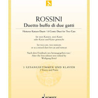 Duetto buffo di due gatti