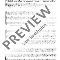 Acht Chorlieder (aus "Des Knaben Wunderhorn") - Choral Score