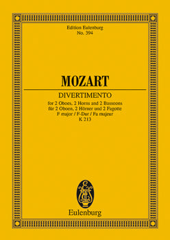 Divertimento No. 8 F major - Full Score