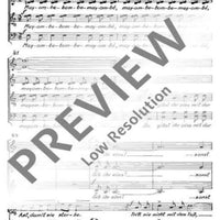 Südamerikanische Gesänge - Choral Score