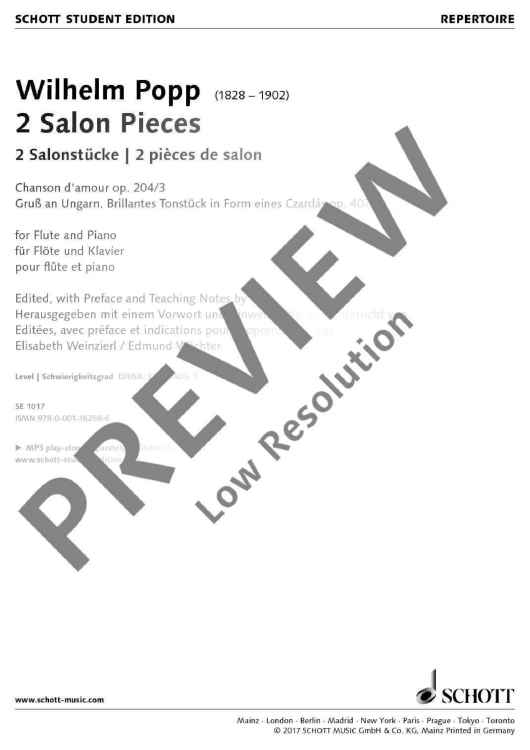 2 Salon Pieces