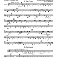 Five Dances for Five Clarinets - Eb Contra Alto Clarinet