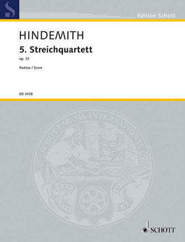 5th String Quartet - Full Score