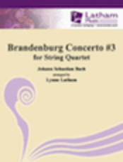 Brandenburg Concerto No. 3 - Score