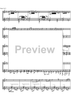 Quartet No. 1 in D major (D-dur). Movement II, Andante cantabile - Score