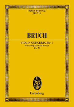 Violin Concerto No. 1 G minor - Full Score