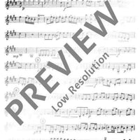 Concerto E Major - Violin I