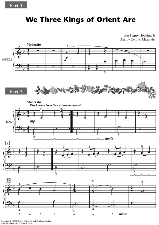 We Three Kings of Orient Are