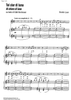 Tal clar di luna - Score