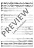 Sinfonia A major - Score