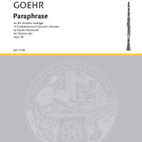 Paraphrase on the Dramatic Madrigal "Il Clorinda" by Cl. Monteverdi