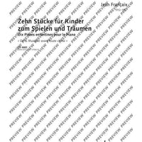 10 Pieces for children to play and dream