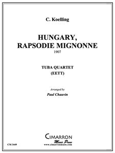 Hungary, Rhapsody Mignonne - Euphonium 2 BC/TC
