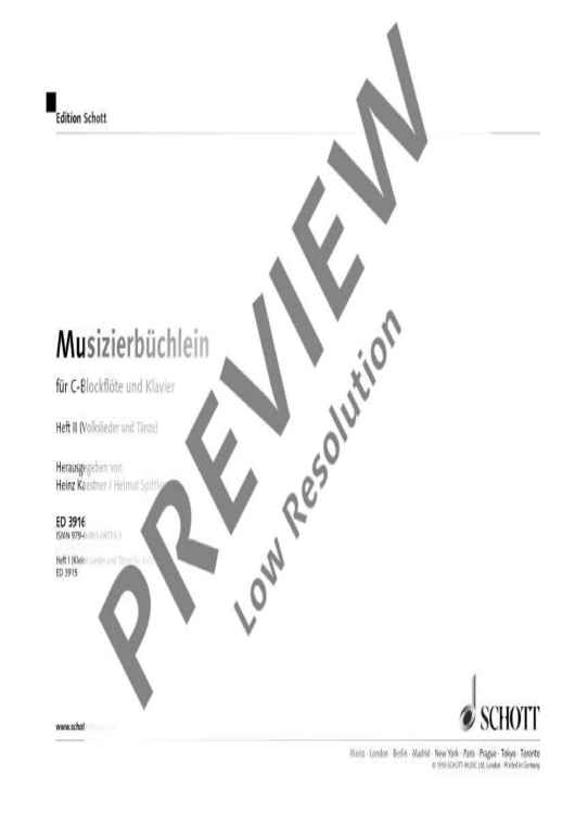 Musizierbüchlein