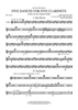 Five Dances for Five Clarinets - 4th F Horns