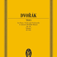 Piano Trio E minor - Full Score