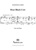 Dear Black Cow