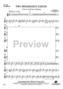 Two Renaissance Dances - Alto Saxophone