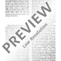 Musical Offering - Full Score